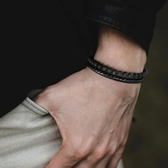 Tiger Eye Woven Bracelet — Woven 3 Tiger Eye Woven Bracelet — Woven - Image 3