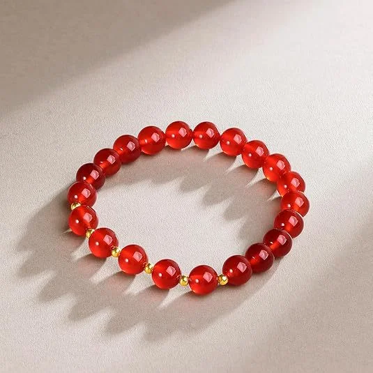 Red Agate Lucky Bracelet — Lucky 4 Red Agate Lucky Bracelet — Lucky - Image 4