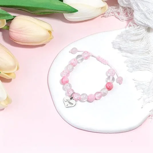 Crystal Heart Bracelet — Heart 5 Crystal Heart Bracelet — Heart - Image 5