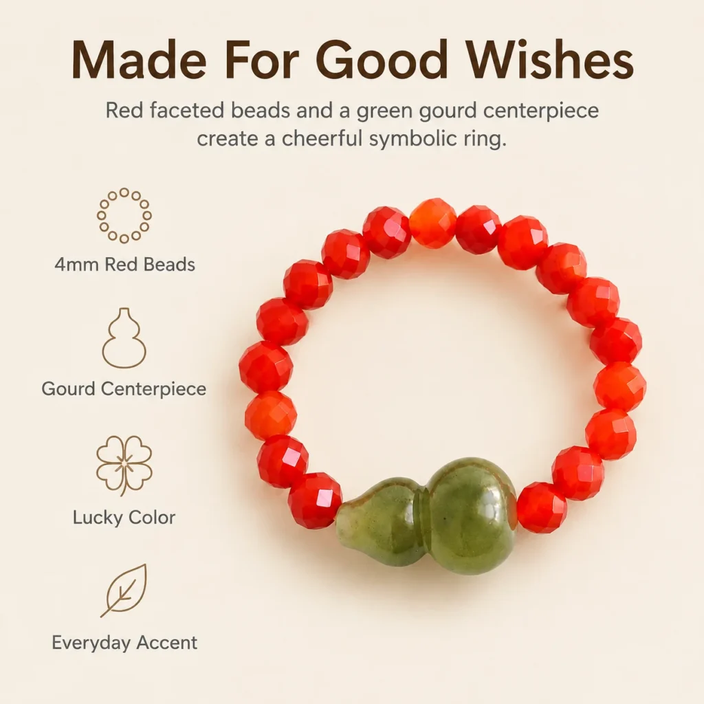 Red Beaded Jade Gourd Ring 3 red beaded jade gourd ring feature image