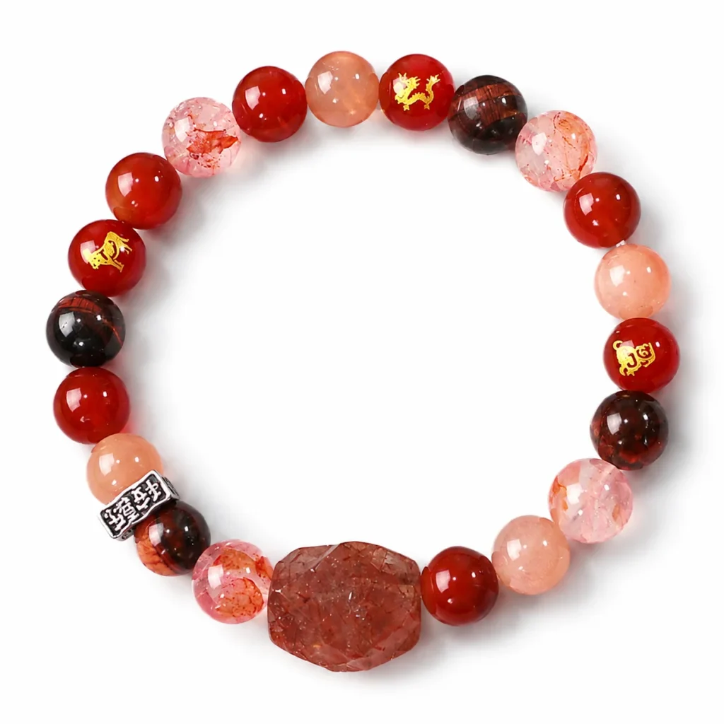 Chinese Zodiac Rat Sanhe Liuhe Bracelet 1 chinese zodiac rat sanhe liuhe bracelet on white background