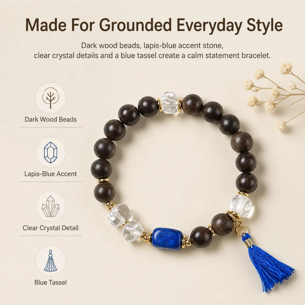 Agarwood Lapis Lazuli Beaded Bracelet 3 agarwood lapis lazuli beaded bracelet feature image