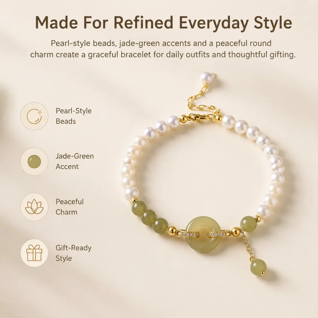 Freshwater Pearl Jade Beaded Bracelet 3 freshwater pearl jade beaded bracelet feature image