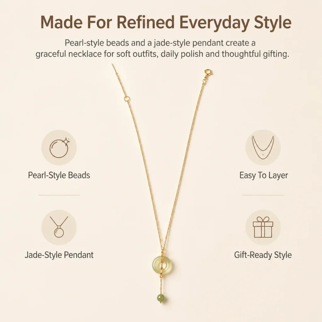 Freshwater Pearl Jade Beaded Necklace 3 freshwater pearl jade beaded necklace feature image