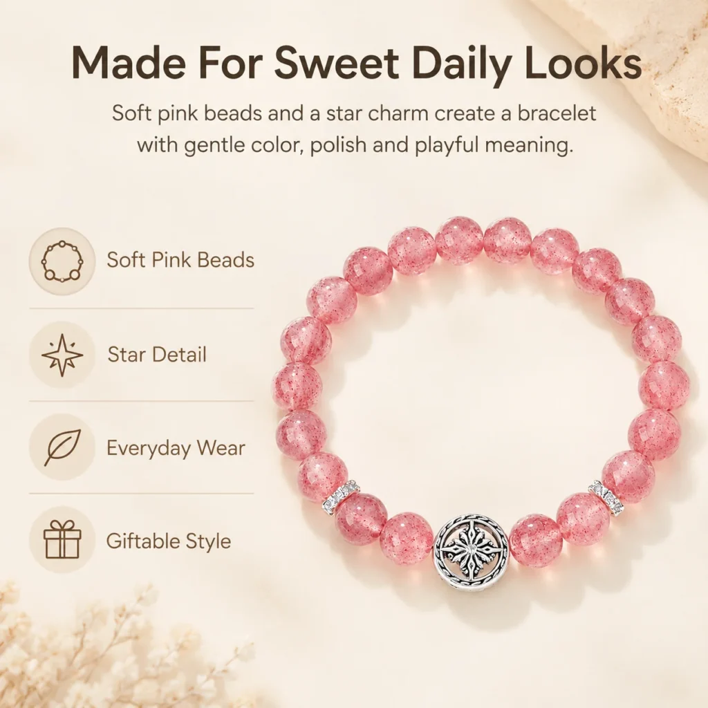 star guard strawberry quartz bracelet feature image