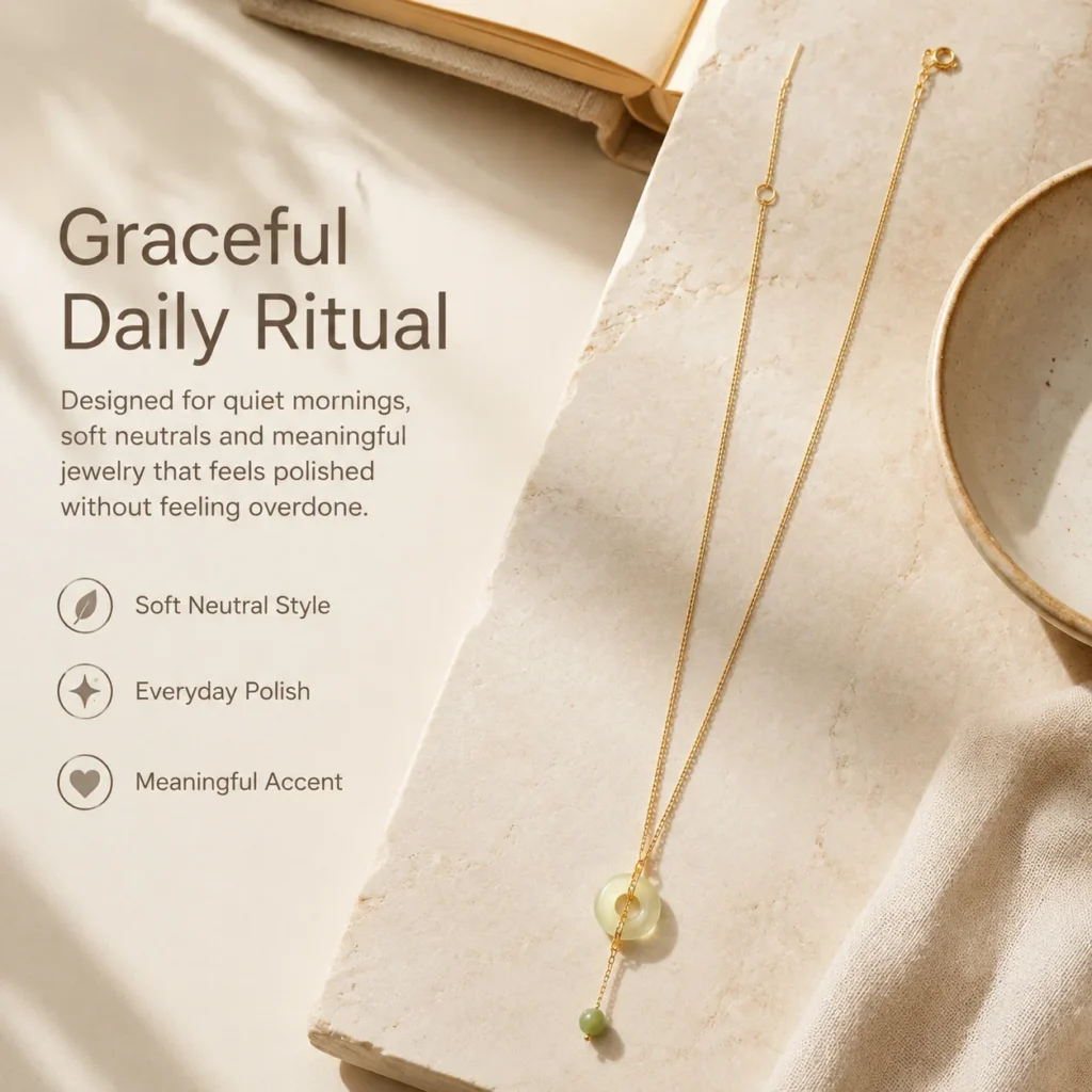 Freshwater Pearl Jade Beaded Necklace 5 freshwater pearl jade beaded necklace lifestyle still life image