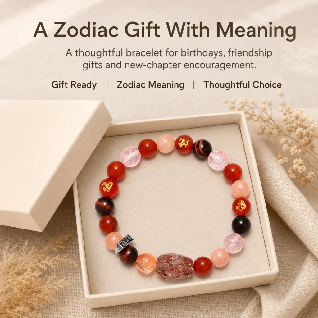 Chinese Zodiac Monkey Sanhe Liuhe Bracelet 6 chinese zodiac monkey sanhe liuhe bracelet gift ready image
