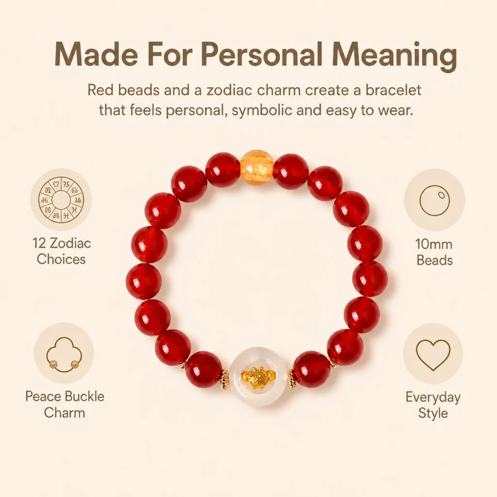 red agate chinese zodiac bracelet feature image